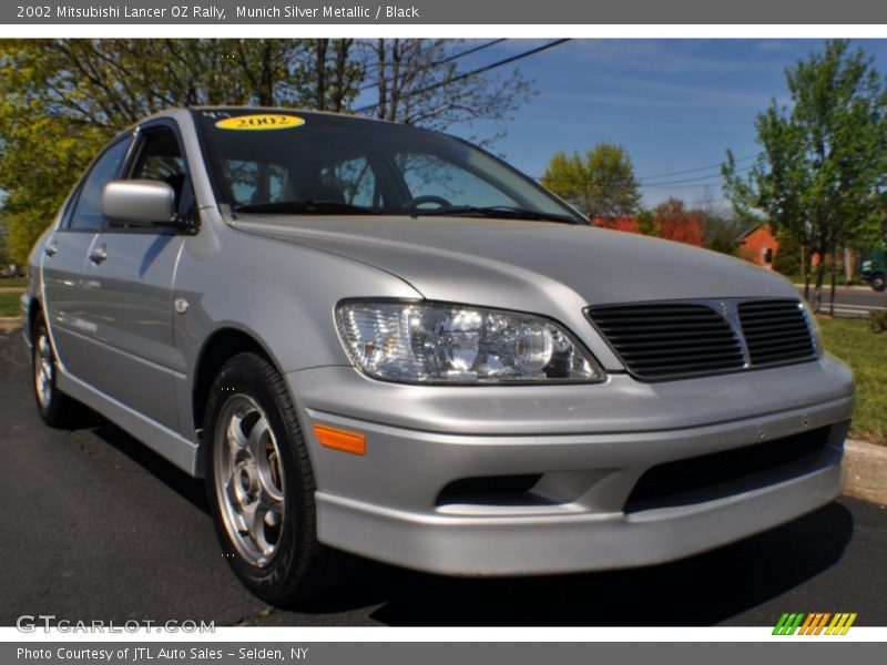 Munich Silver Metallic / Black 2002 Mitsubishi Lancer OZ Rally
