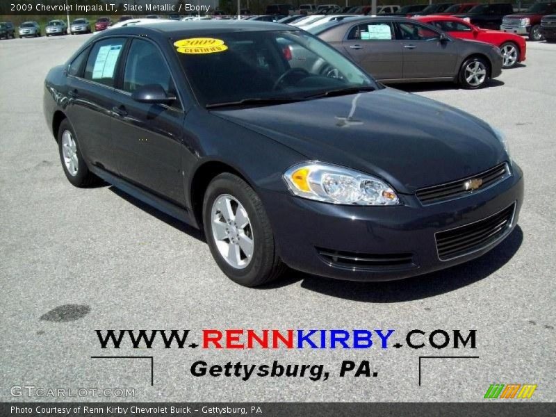 Slate Metallic / Ebony 2009 Chevrolet Impala LT