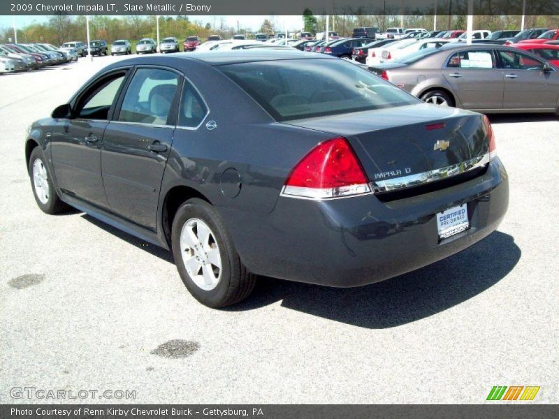 Slate Metallic / Ebony 2009 Chevrolet Impala LT