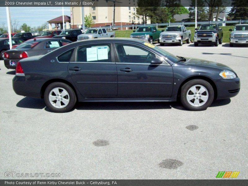 Slate Metallic / Ebony 2009 Chevrolet Impala LT