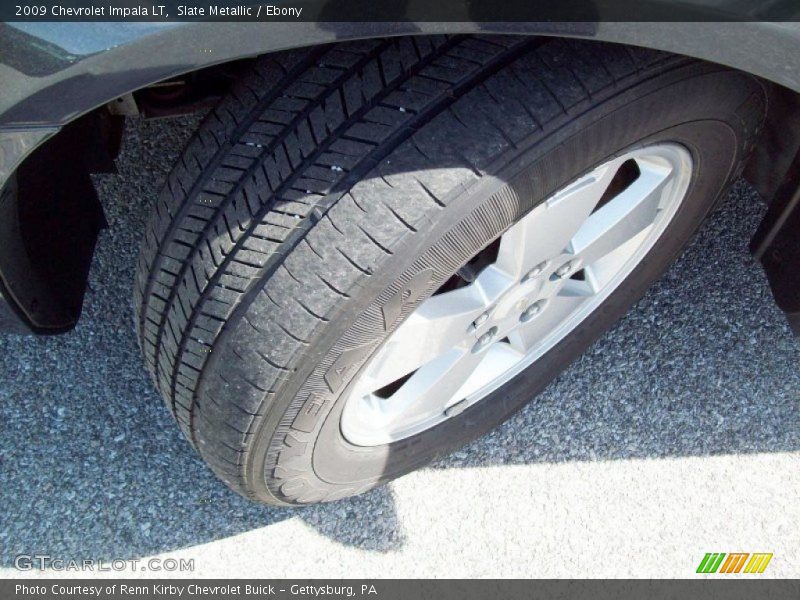 Slate Metallic / Ebony 2009 Chevrolet Impala LT