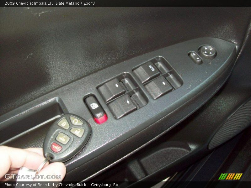 Slate Metallic / Ebony 2009 Chevrolet Impala LT