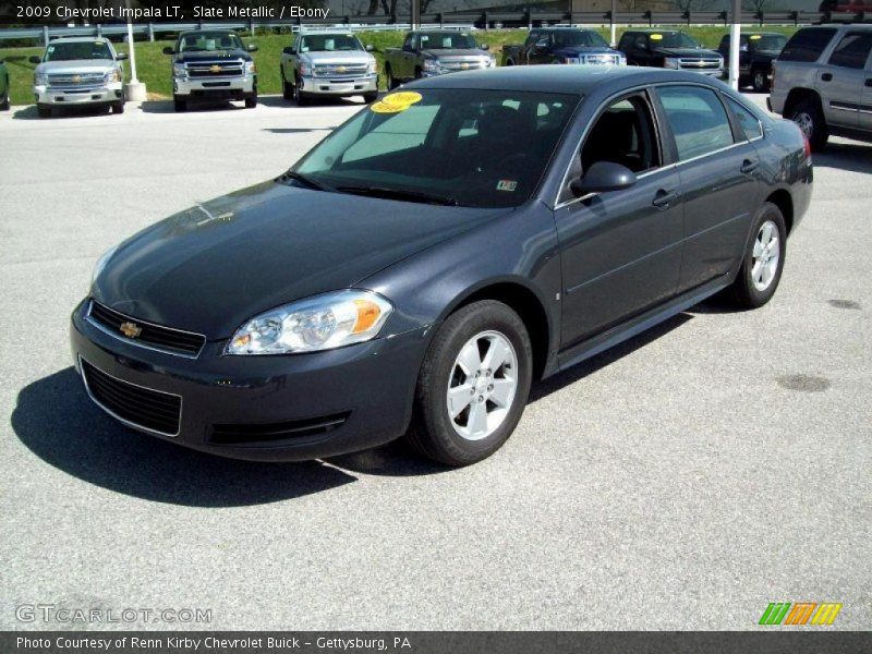 Slate Metallic / Ebony 2009 Chevrolet Impala LT
