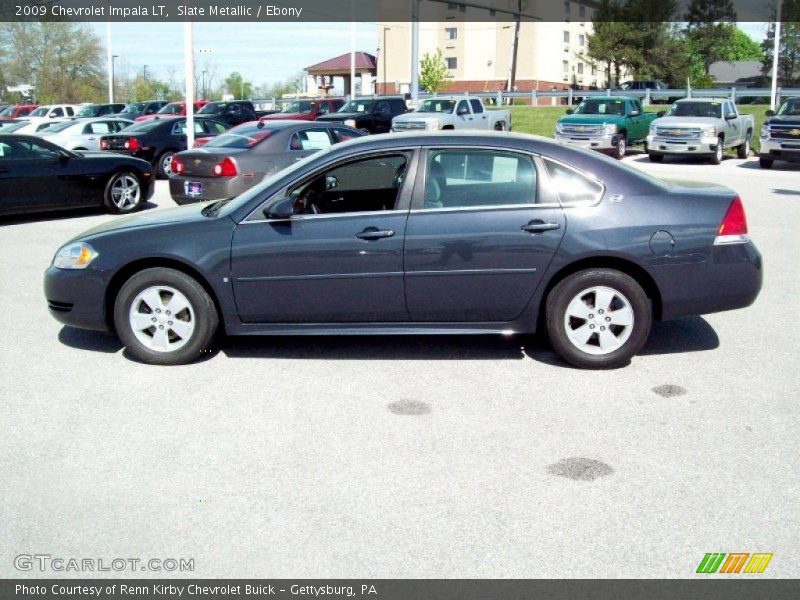 Slate Metallic / Ebony 2009 Chevrolet Impala LT