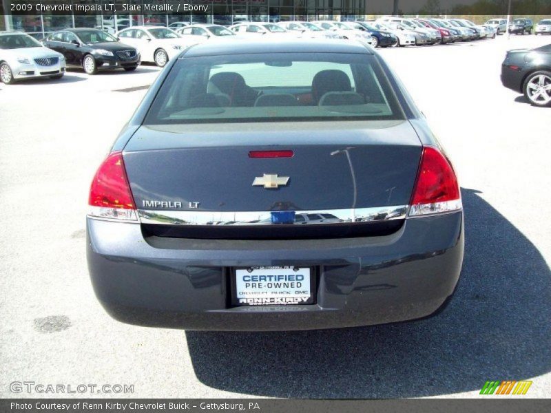 Slate Metallic / Ebony 2009 Chevrolet Impala LT