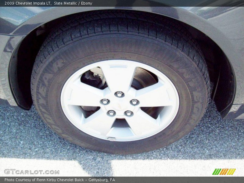 Slate Metallic / Ebony 2009 Chevrolet Impala LT