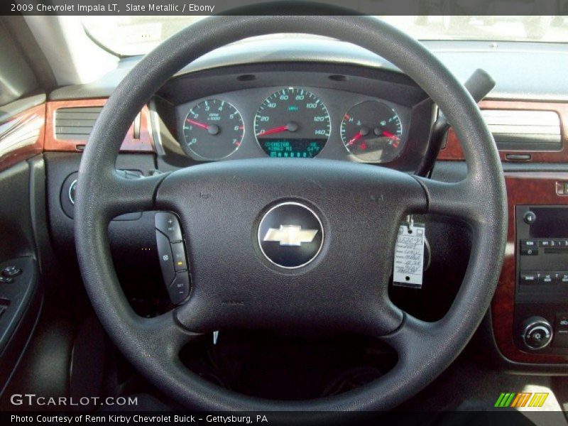Slate Metallic / Ebony 2009 Chevrolet Impala LT
