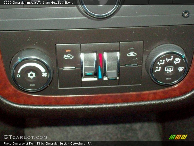 Slate Metallic / Ebony 2009 Chevrolet Impala LT