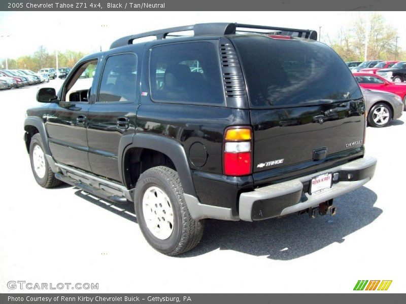 Black / Tan/Neutral 2005 Chevrolet Tahoe Z71 4x4