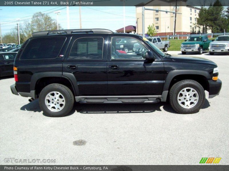 Black / Tan/Neutral 2005 Chevrolet Tahoe Z71 4x4