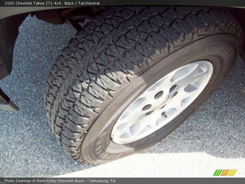 Black / Tan/Neutral 2005 Chevrolet Tahoe Z71 4x4