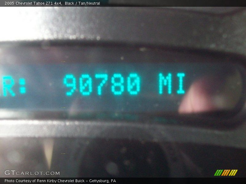 Black / Tan/Neutral 2005 Chevrolet Tahoe Z71 4x4
