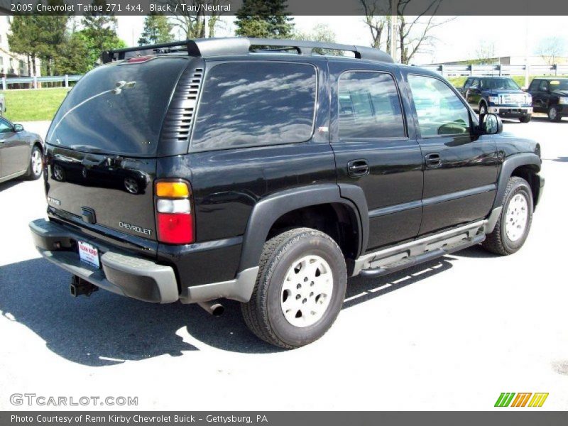 Black / Tan/Neutral 2005 Chevrolet Tahoe Z71 4x4