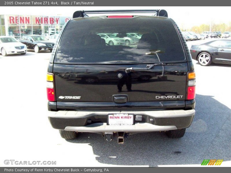 Black / Tan/Neutral 2005 Chevrolet Tahoe Z71 4x4