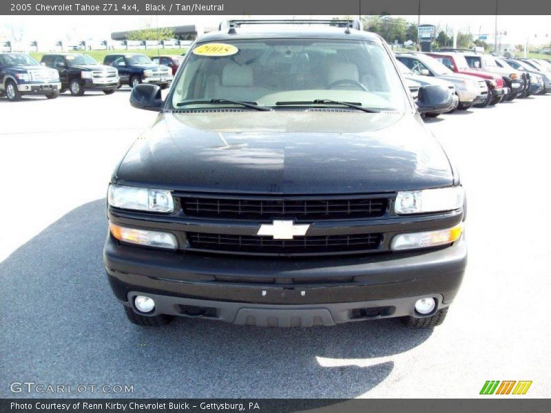 Black / Tan/Neutral 2005 Chevrolet Tahoe Z71 4x4
