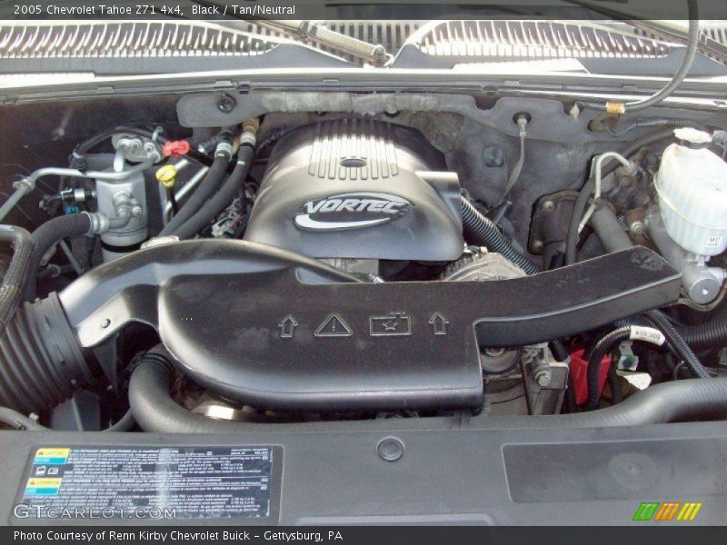 Black / Tan/Neutral 2005 Chevrolet Tahoe Z71 4x4