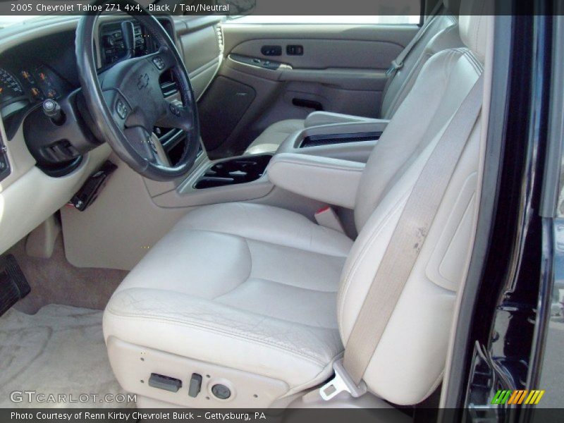 Black / Tan/Neutral 2005 Chevrolet Tahoe Z71 4x4