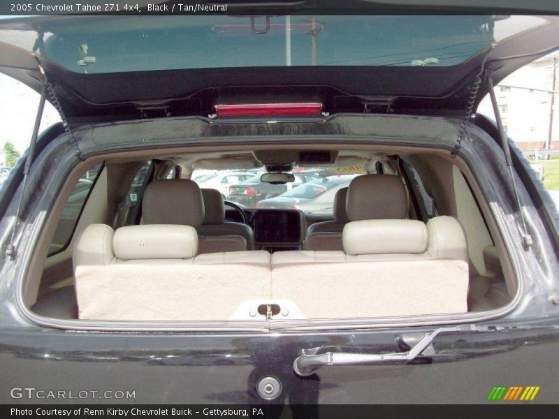 Black / Tan/Neutral 2005 Chevrolet Tahoe Z71 4x4