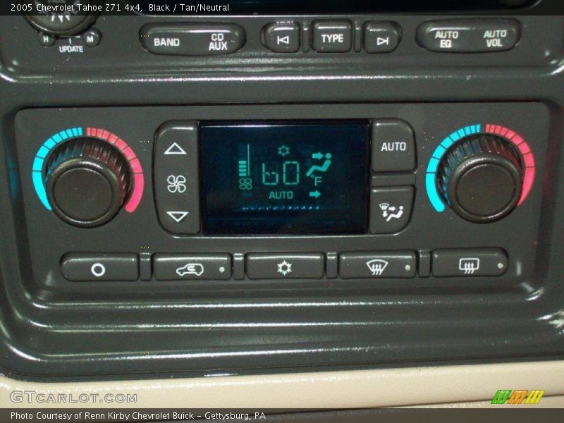 Black / Tan/Neutral 2005 Chevrolet Tahoe Z71 4x4
