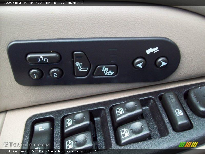Black / Tan/Neutral 2005 Chevrolet Tahoe Z71 4x4