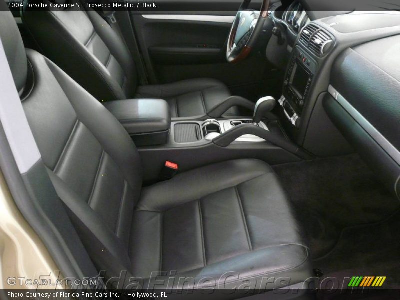 Prosecco Metallic / Black 2004 Porsche Cayenne S