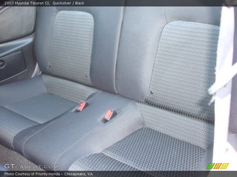 Quicksilver / Black 2007 Hyundai Tiburon GS