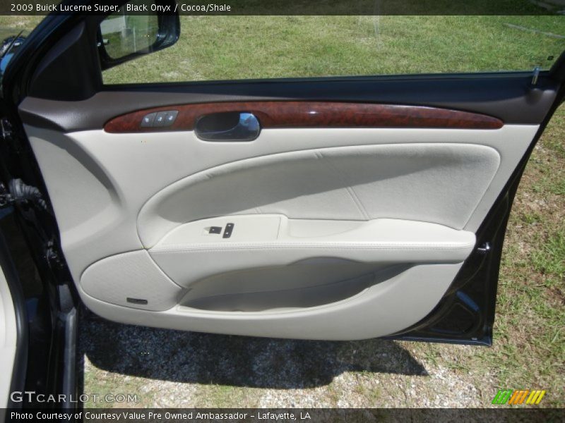 Black Onyx / Cocoa/Shale 2009 Buick Lucerne Super