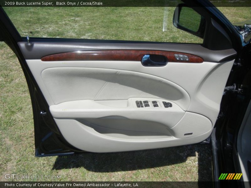 Black Onyx / Cocoa/Shale 2009 Buick Lucerne Super