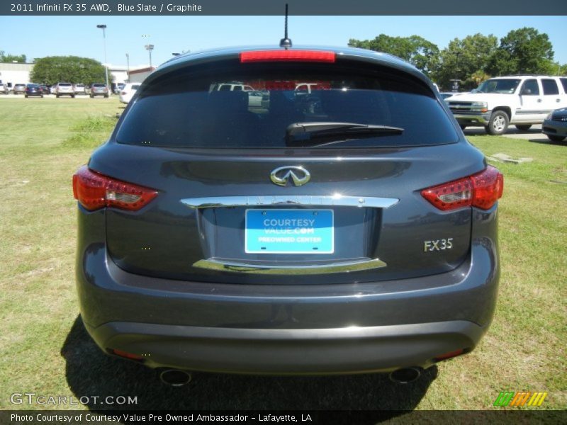 Blue Slate / Graphite 2011 Infiniti FX 35 AWD