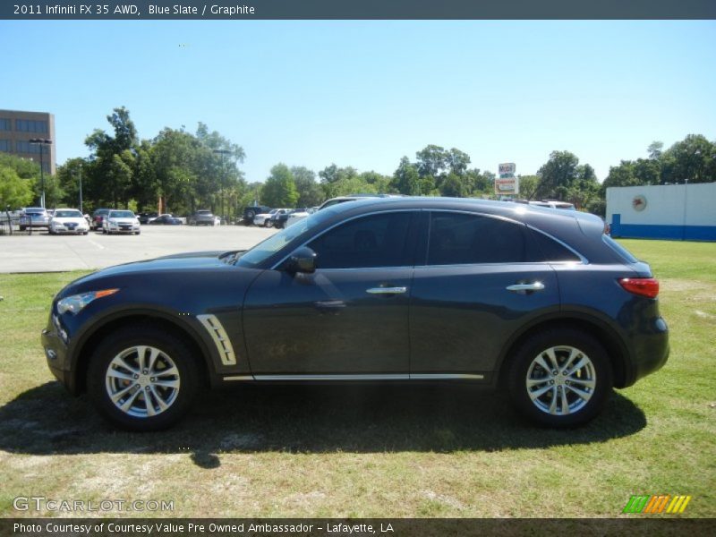 Blue Slate / Graphite 2011 Infiniti FX 35 AWD