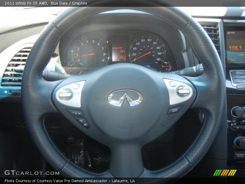 Blue Slate / Graphite 2011 Infiniti FX 35 AWD