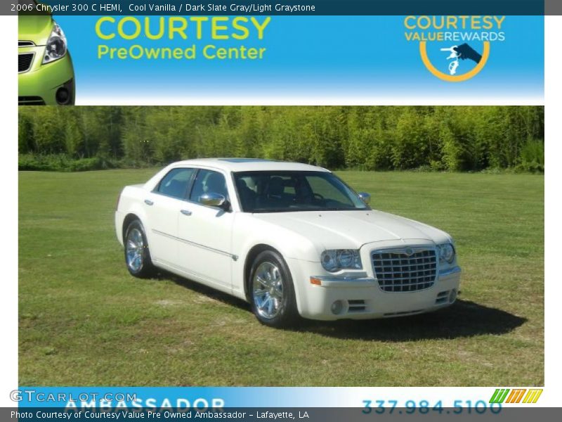 Cool Vanilla / Dark Slate Gray/Light Graystone 2006 Chrysler 300 C HEMI