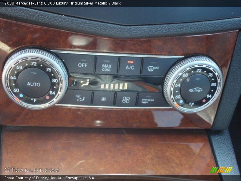 Controls of 2008 C 300 Luxury