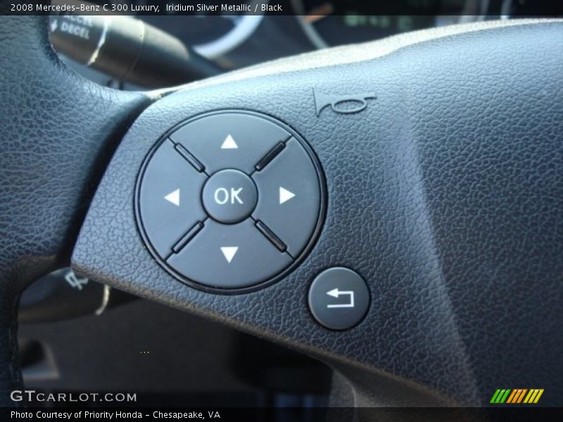 Controls of 2008 C 300 Luxury
