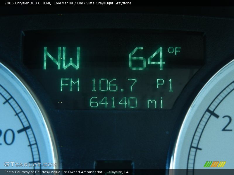 Cool Vanilla / Dark Slate Gray/Light Graystone 2006 Chrysler 300 C HEMI