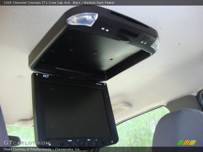 Black / Medium Dark Pewter 2005 Chevrolet Colorado Z71 Crew Cab 4x4