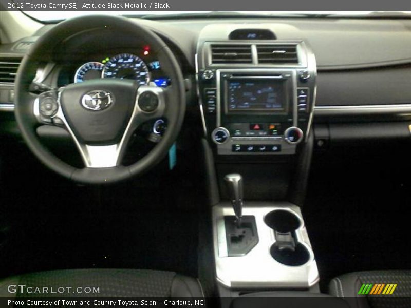 Attitude Black Metallic / Black 2012 Toyota Camry SE