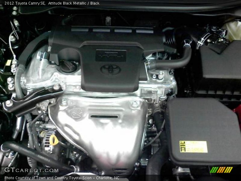 Attitude Black Metallic / Black 2012 Toyota Camry SE