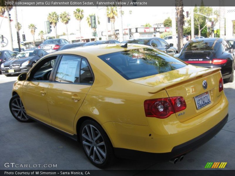 Fahrenheit Yellow / Anthracite 2007 Volkswagen Jetta GLI Fahrenheit Edition Sedan