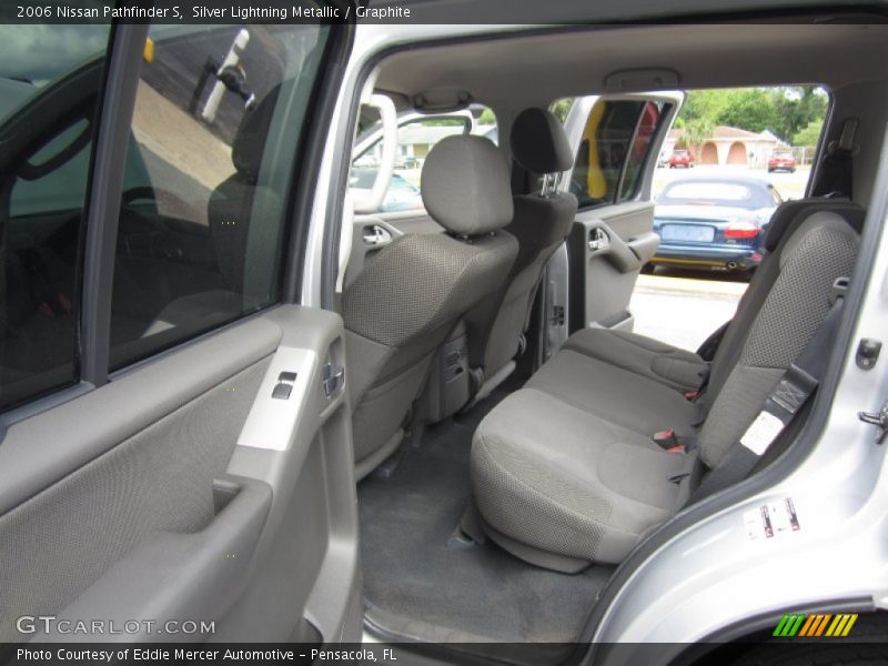 Silver Lightning Metallic / Graphite 2006 Nissan Pathfinder S