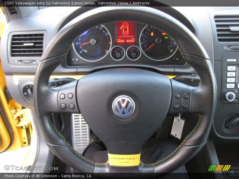 Fahrenheit Yellow / Anthracite 2007 Volkswagen Jetta GLI Fahrenheit Edition Sedan