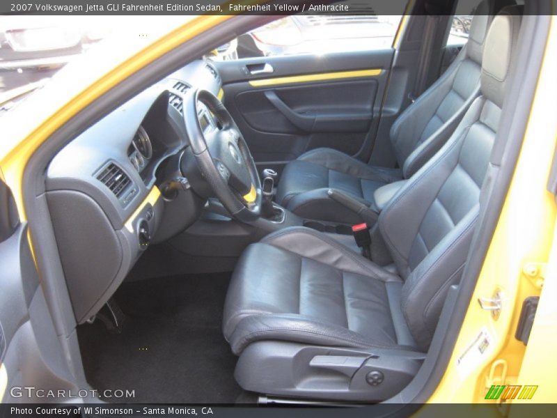 Fahrenheit Yellow / Anthracite 2007 Volkswagen Jetta GLI Fahrenheit Edition Sedan