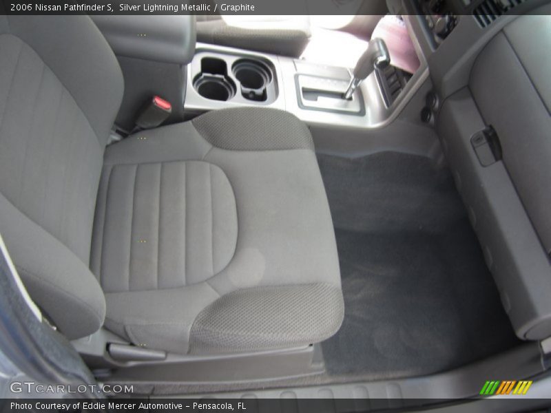 Silver Lightning Metallic / Graphite 2006 Nissan Pathfinder S