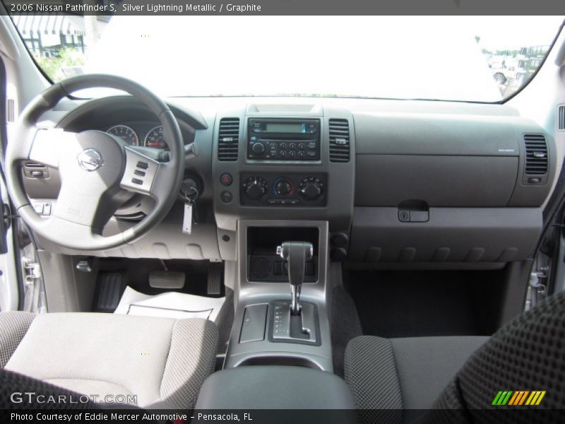 Silver Lightning Metallic / Graphite 2006 Nissan Pathfinder S