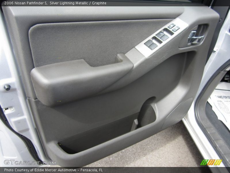 Silver Lightning Metallic / Graphite 2006 Nissan Pathfinder S