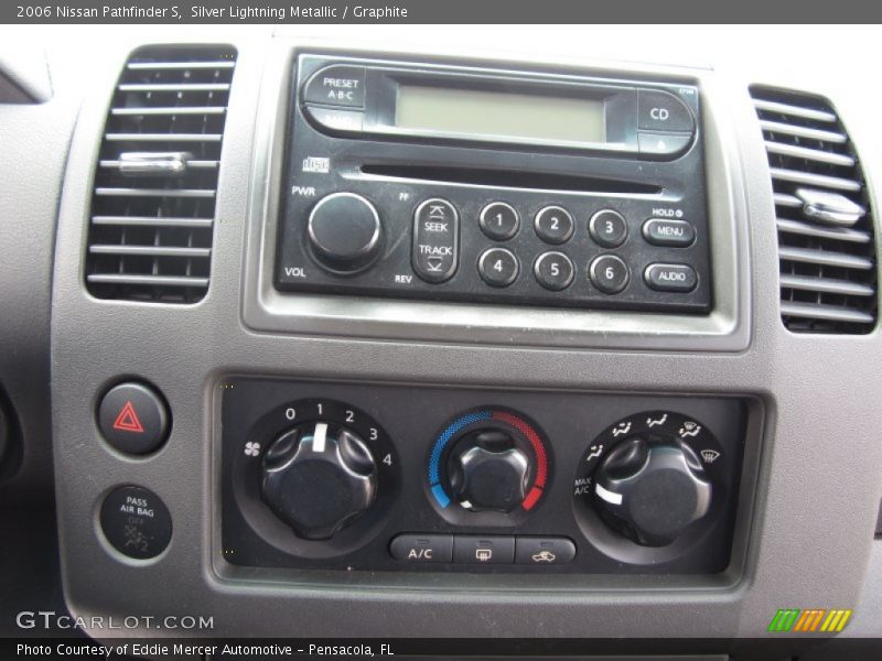 Silver Lightning Metallic / Graphite 2006 Nissan Pathfinder S