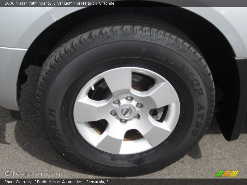 Silver Lightning Metallic / Graphite 2006 Nissan Pathfinder S