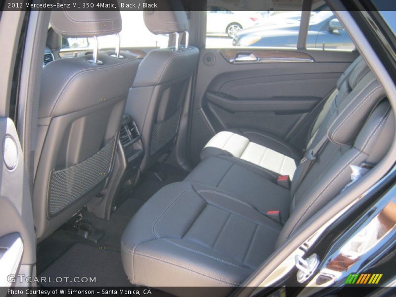 Black / Black 2012 Mercedes-Benz ML 350 4Matic