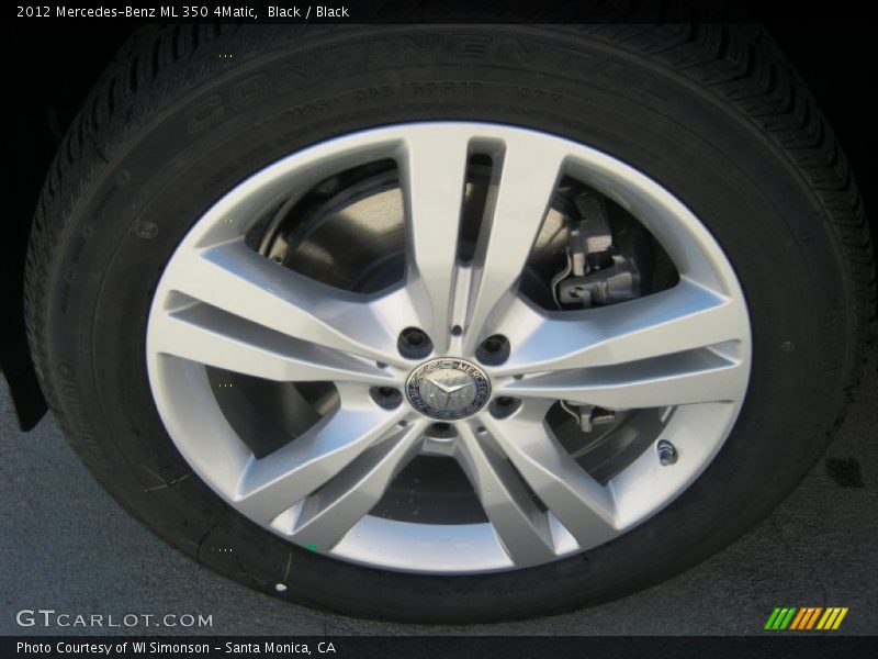 Black / Black 2012 Mercedes-Benz ML 350 4Matic