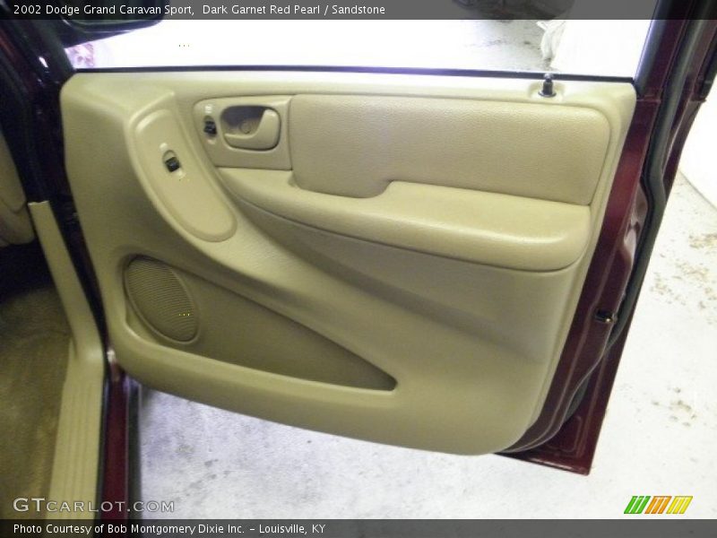 Dark Garnet Red Pearl / Sandstone 2002 Dodge Grand Caravan Sport
